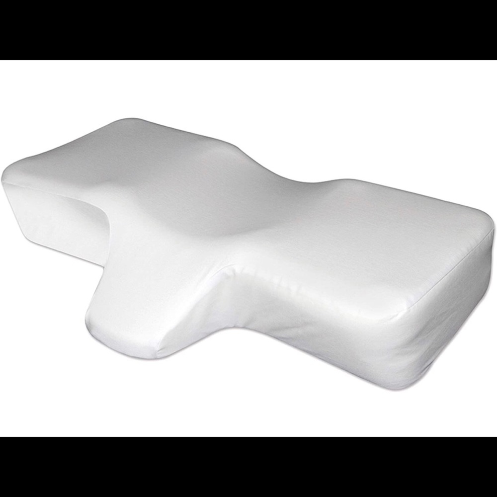 Therapeutica Pillow, Firm Orthopedic Support, Back or Side Sleeping, Petite